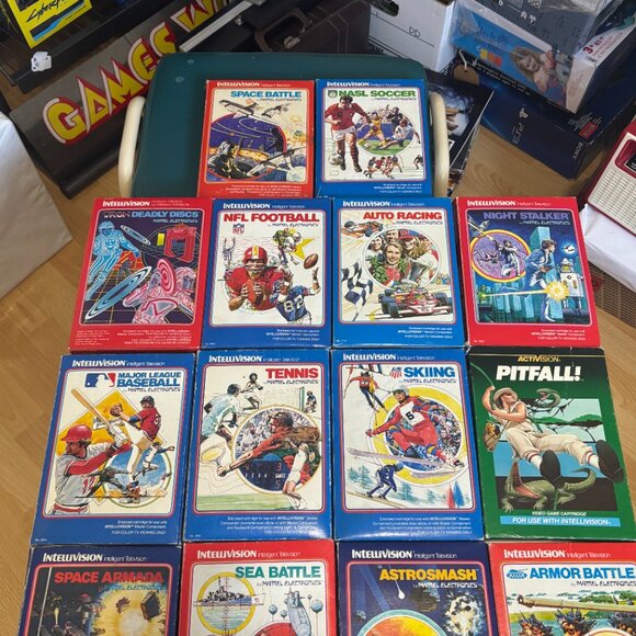 Intellivision Game Lot. 14 Games In Total. All Complete - Picture 2 of 7